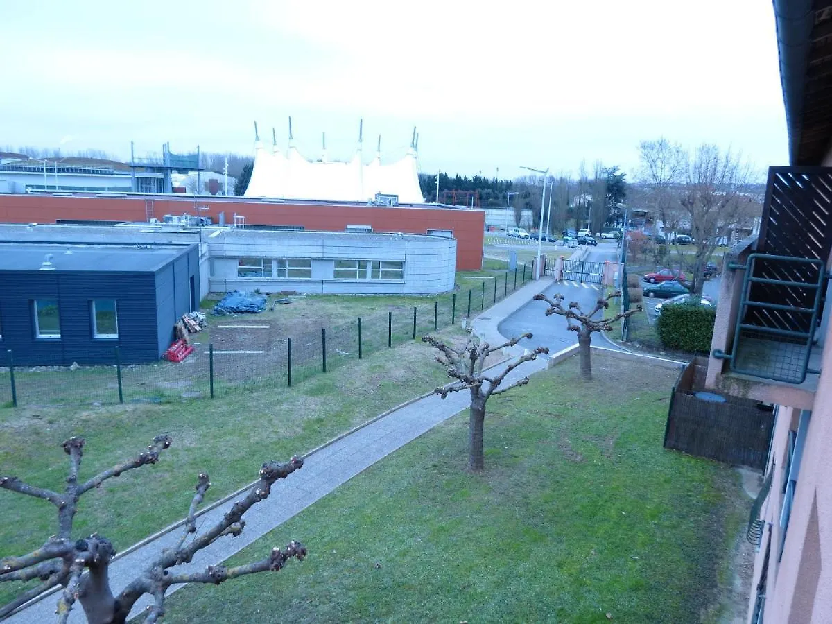 Studio In Toulouse, With Wonderful City View, Furnished Balcony And Wifi Apartment