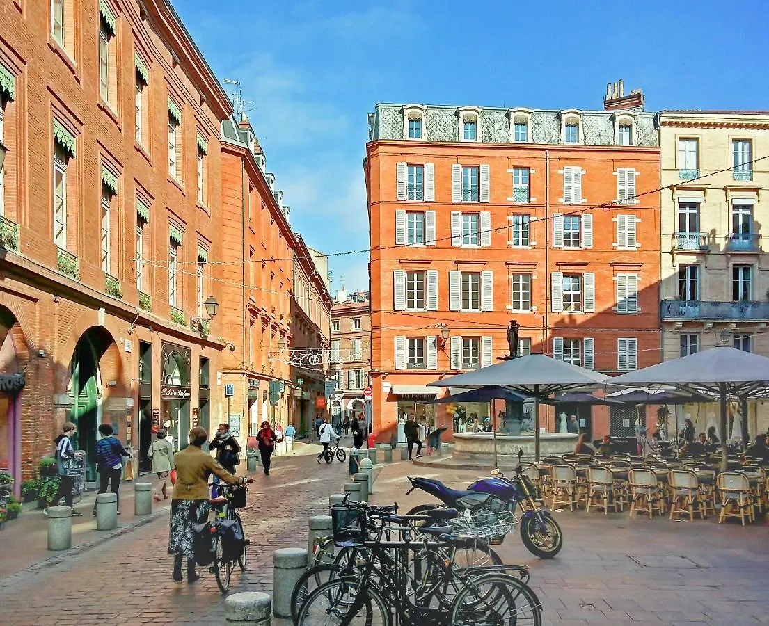 Studio In Toulouse, With Wonderful City View, Furnished Balcony And Wifi Apartment  Toulouse